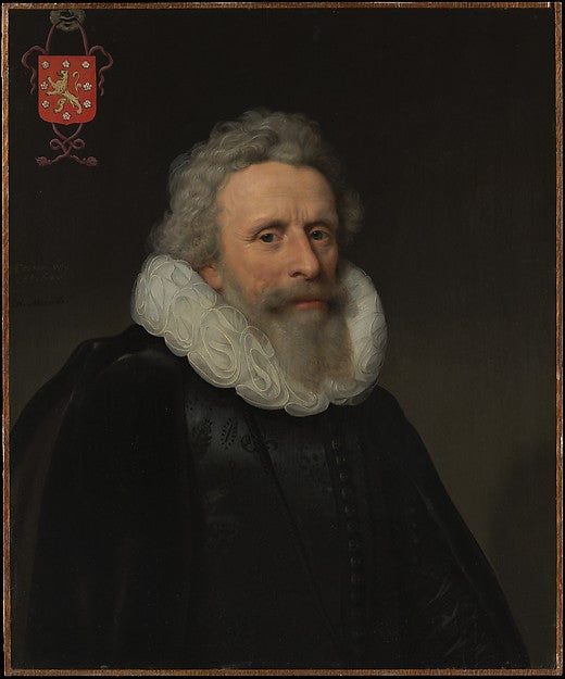 Michiel Jansz. van Mierevelt:Jacob van Dalen  Called Vallens-16x12"(A3) Poster