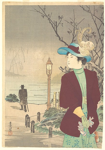 Print c1900-Tsuneshige ,  Poster Print Wall Art
