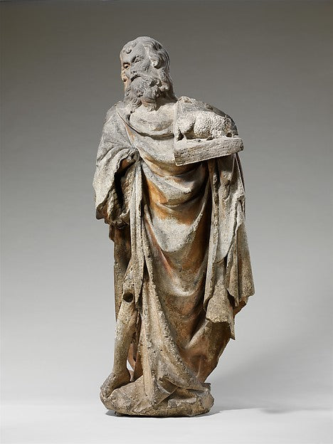 Claus Sluter:Saint John the Baptist c1450–75-16x12"(A3) Poster