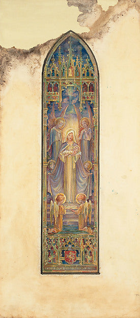 Design for a window  Mr. J.C. Meredith  St. Paul's Cathedral ,  Poster Print