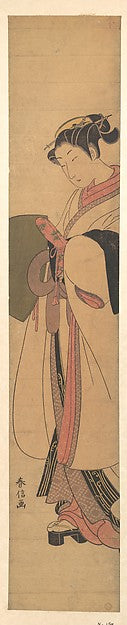 A Girl as a Komuso c1768-Suzuki Harunobu, 16x12"(A3) Poster