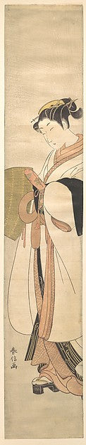 Young Purple probably 1770-Suzuki Harunobu,16x12"(A3) Poster