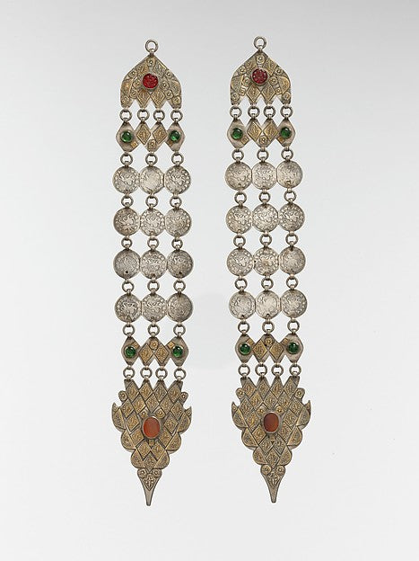 :Headband One of a Pair late 19th–early 20th century-16x12"(A3) Poster