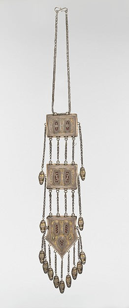 :Tripartite Pectoral Ornament early 20th century-16x12"(A3) Poster