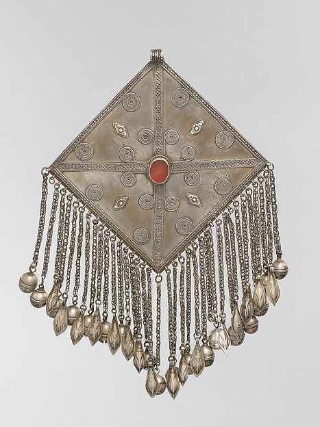 :Lozenge-Shaped Pectoral Ornament late 19th–early 20th centu-16x12"(A3) Poster
