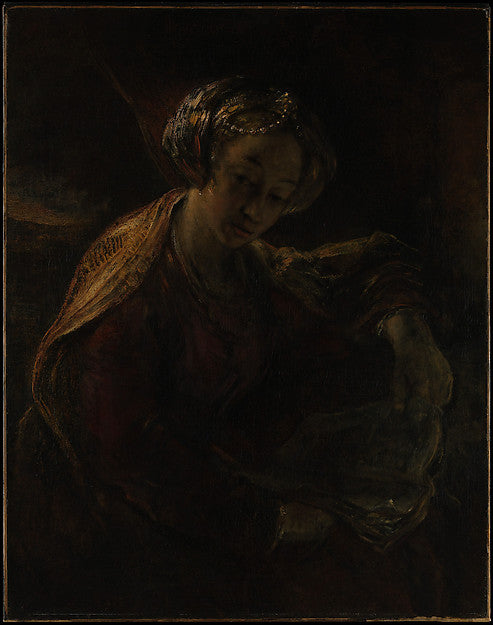 Willem Drost:The Sibyl c1654-16x12"(A3) Poster