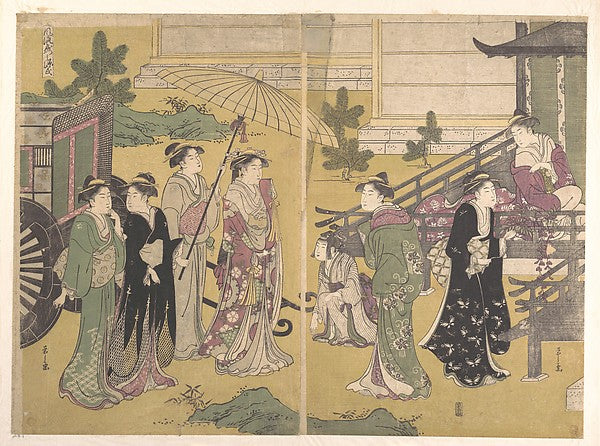 Fuji no Uraha c1790-Chbunsai Eishi, 16x12"(A3) Poster