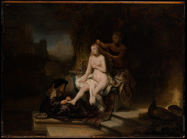 Rembrandt:The Toilet of Bathsheba 1643-16x12"(A3) Poster