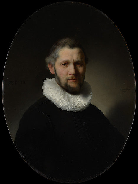 Rembrandt:Portrait of a Man 1632-16x12"(A3) Poster