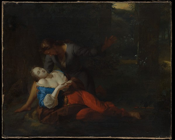 Godfried Schalcken:Cephalus and Procris probably 1680s-16x12"(A3) Poster