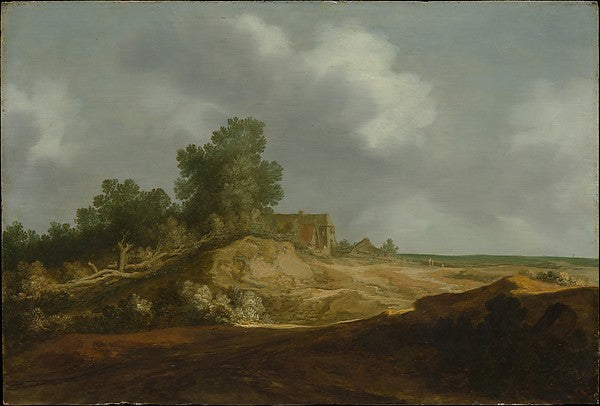 Pieter de Molijn:Landscape with a Cottage 1629-16x12"(A3) Poster