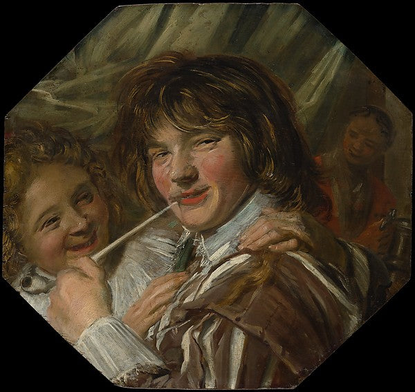 Frans Hals:The Smoker c1623–25-16x12"(A3) Poster