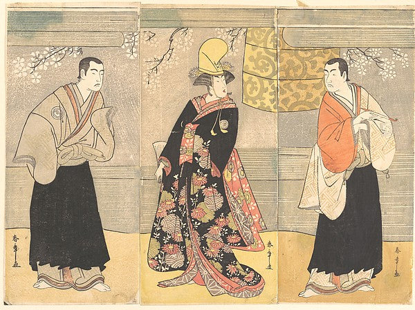 Drama of Hikeyahike Kanhiki Dojoji third month of 1780-Katsuka,  Poster Print