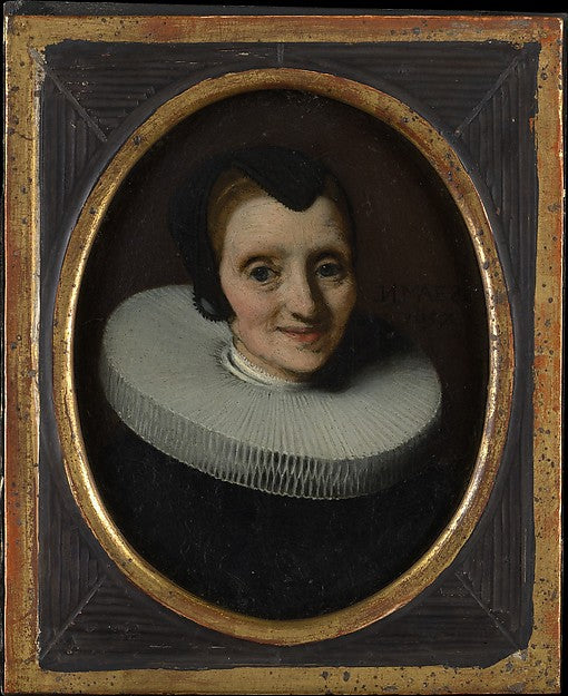 Nicolaes Maes:Portrait of a Woman 1657-16x12"(A3) Poster