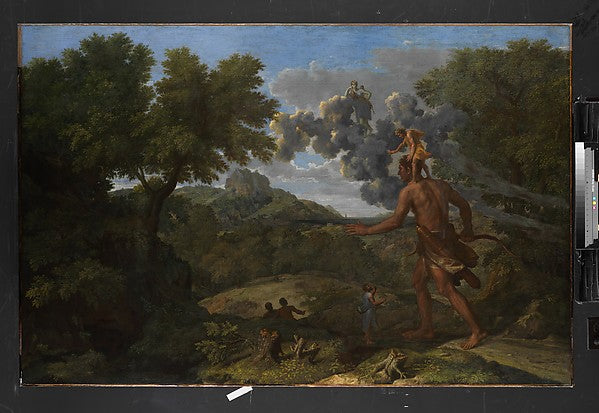 Nicolas Poussin:Blind Orion Searching for the Rising Sun 165-16x12"(A3) Poster