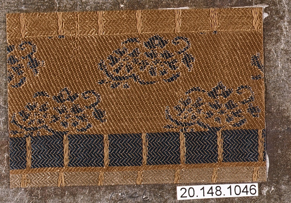 Beautiful Historic Fabric Piece 18th–19th cent,16x12"(A3)Poster