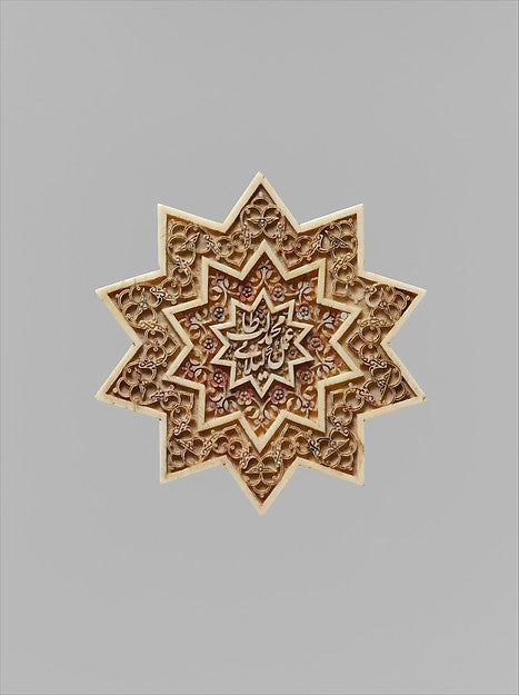 :Star-Shaped Plaque first half 16th century-16x12"(A3) Poster