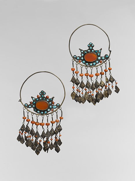 :Earring One of a Pair late 19th–early 20th century-16x12"(A3) Poster