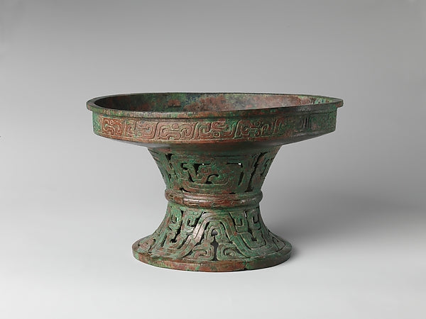 ,Grain Serving Vessel late 9th–early 8th cent B.C.,Classic Ming China Image,16x12"(A3) Poster