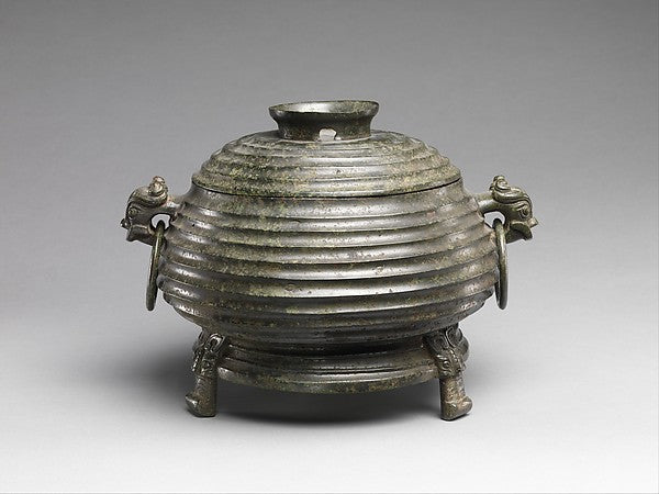 ,Grain Serving Vessel early 9th cent B.C.,Classic Ming China Image,16x12"(A3) Poster