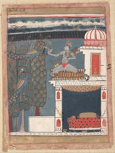 Setmalar Ragini -   Folio from a ragamala series  c1630–40,  Poster Print Wall Art