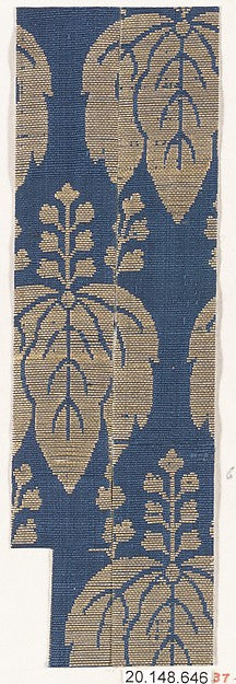 Beautiful Historic Fabric Piece 18th cent,16x12"(A3)Poster