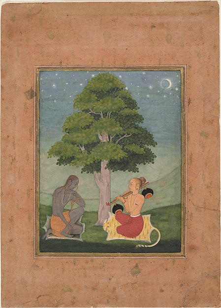 Kedar Ragini -  Folio from a ragamala series  c1690–95-Ruknuddin,  Poster Print Wall Art