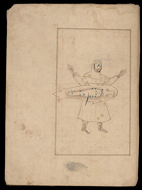 :Kitab suwar al-kawakib al-thabita of al-Sufi 18th century-16x12"(A3) Poster