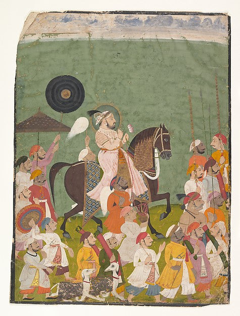 Maharana Jagat Singh II in Procession c1745,  Poster Print Wall Art