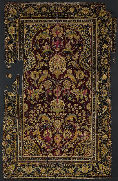 :Prayer Rug late 16th century-16x12"(A3) Poster