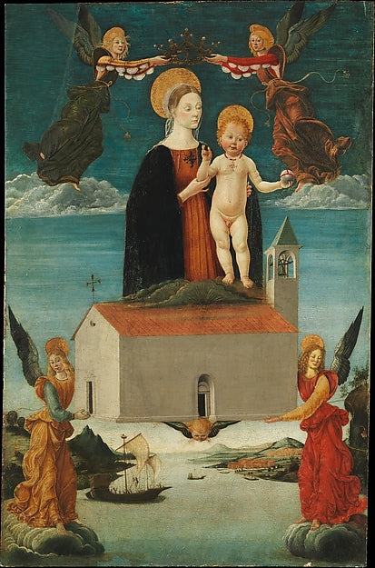 Attributed to Saturnino Gatti:The Translation of the Holy Ho-16x12"(A3) Poster