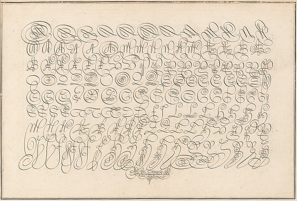 Panchrestographie & Poecilographie July 30,1604-Jean de Beaug,  Poster Print Wall Art