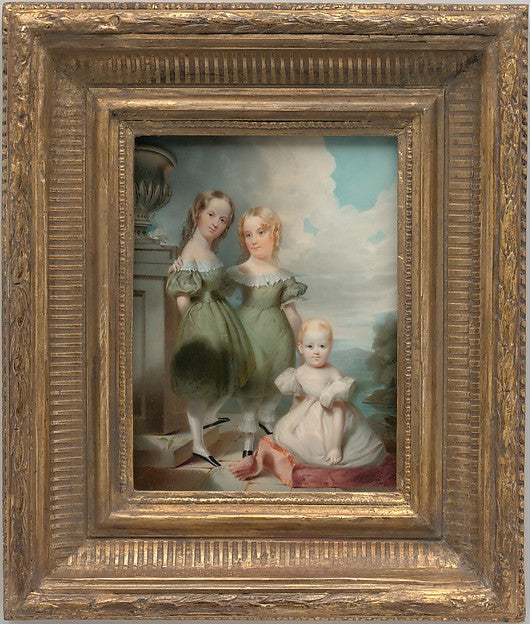 The Children of Homer Ramsdell  Esq. 1842-Thomas Seir Cummings,  Poster Print Wall Art