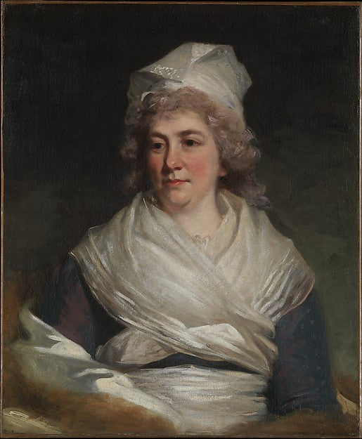 John Hoppner:Mrs. Richard Bache 1793-16x12"(A3) Poster