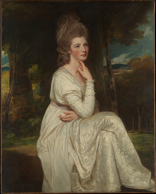 George Romney:Lady Elizabeth Stanley  Countess of Derby 1776-16x12"(A3) Poster