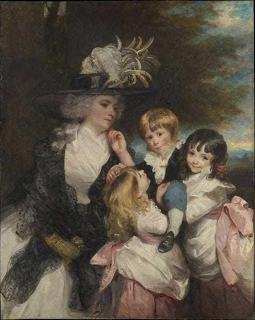 Sir Joshua Reynolds:Lady Smith and Her Children 1787-16x12"(A3) Poster
