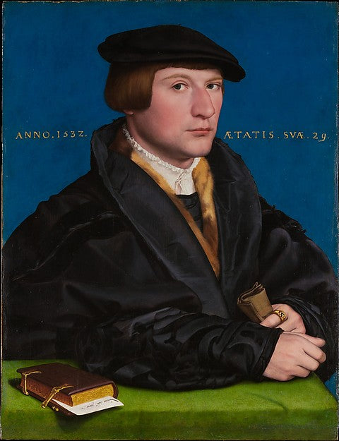 Hans Holbein the Younger:Hermann von Wedigh III 1532-16x12"(A3) Poster