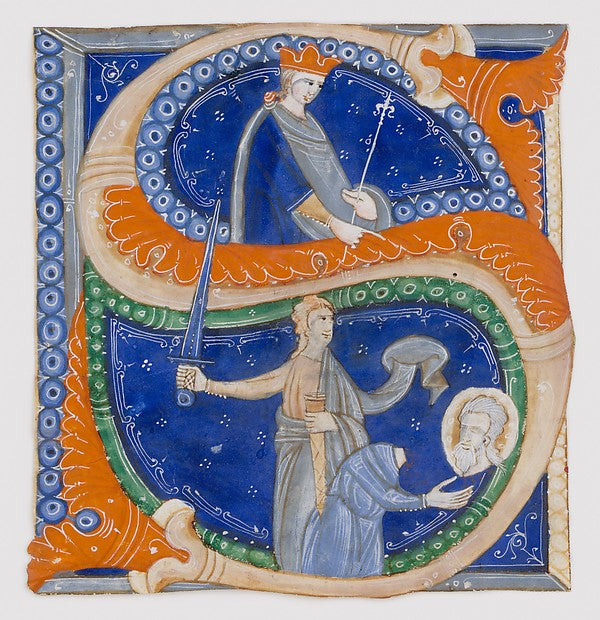 Master of Bagnacavallo:Manuscript Illumination with the Behe-16x12"(A3) Poster