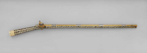 Flintlock Rifle c1800–1850,  Poster Print Wall Art