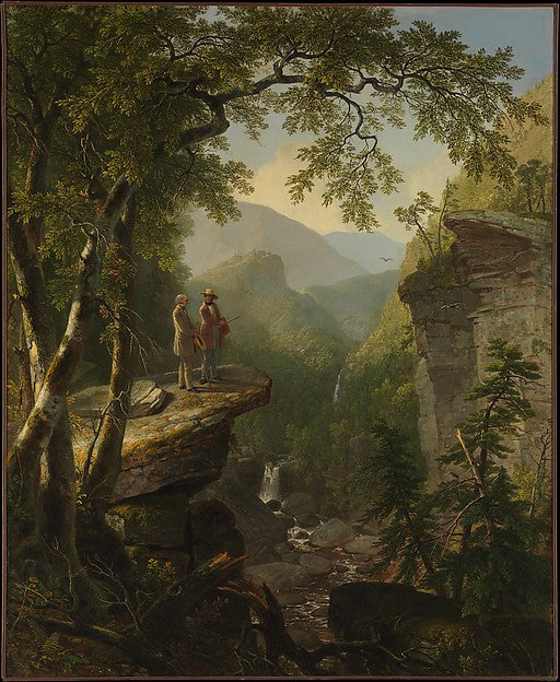 Kindred Spirits 1849-Asher Brown Durand, Poster Print - Wall Art