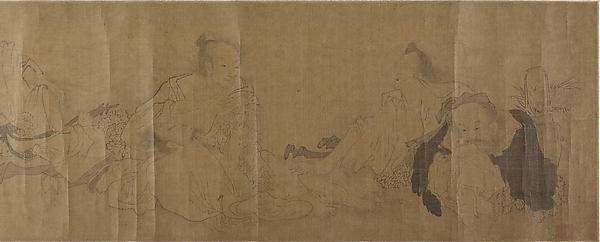 Immortals and Sages-Unidentified Artist, Formerly Attributed t,  Poster Print Wall Art