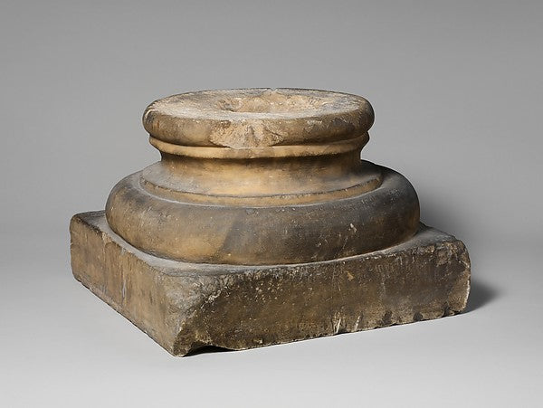 :Column Base 12th century-16x12"(A3) Poster