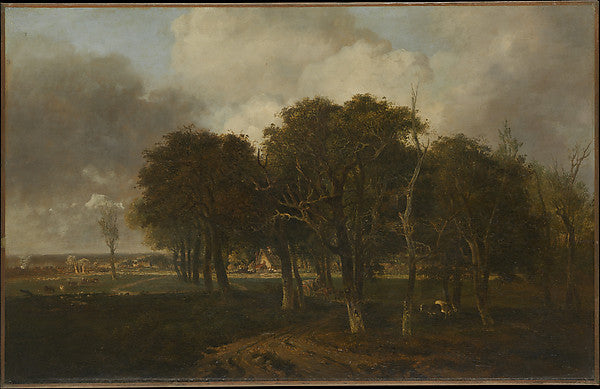 John Crome:Hautbois Common Norfolk probably c1810-16x12"(A3) Poster