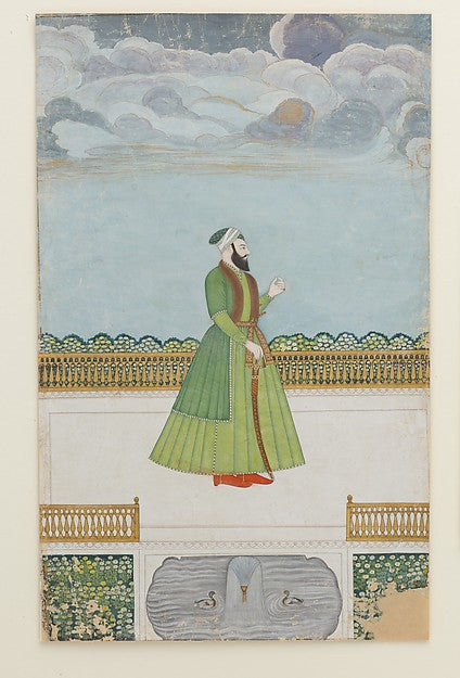 :Nobleman on a Terrace c1780-16x12"(A3) Poster