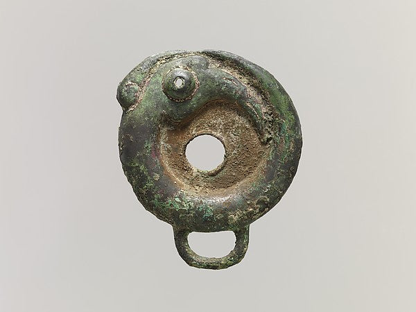 Bridle Cheekpiece 10th–9th cent B.C.,  Poster Print Wall Art