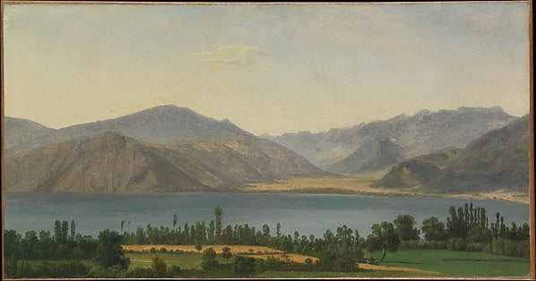 Joseph Bidauld:Lake Fucino and the Abruzzi Mountains c1789-16x12"(A3) Poster