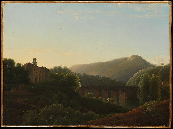 Joseph Bidauld:The Bridge at La Cava Kingdom of Naples -16x12"(A3) Poster