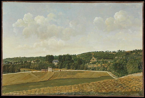 Achille-Etna Michallon:View of Châtenay -16x12"(A3) Poster