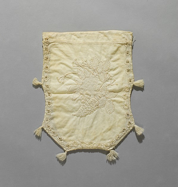 Embroidered Reticule 1811 Martha Kittredge, New England, Poster Print - Wall Art