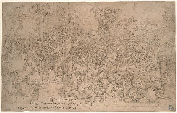 The Jews Collecting the Twelve Stones from the River Jordan c1, Poster Print